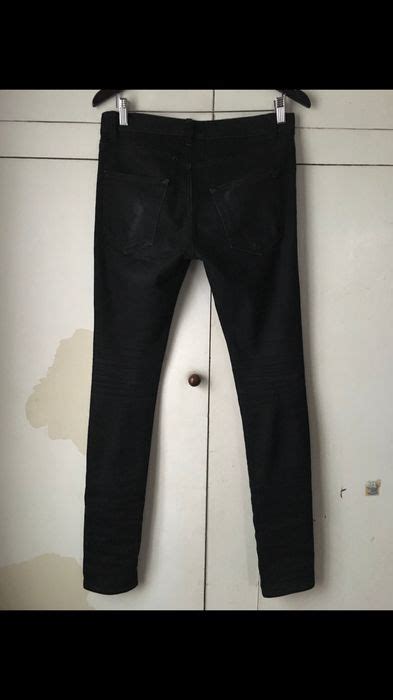 Saint Laurent Paris SLP Black D02 Jeans FW 2013 .